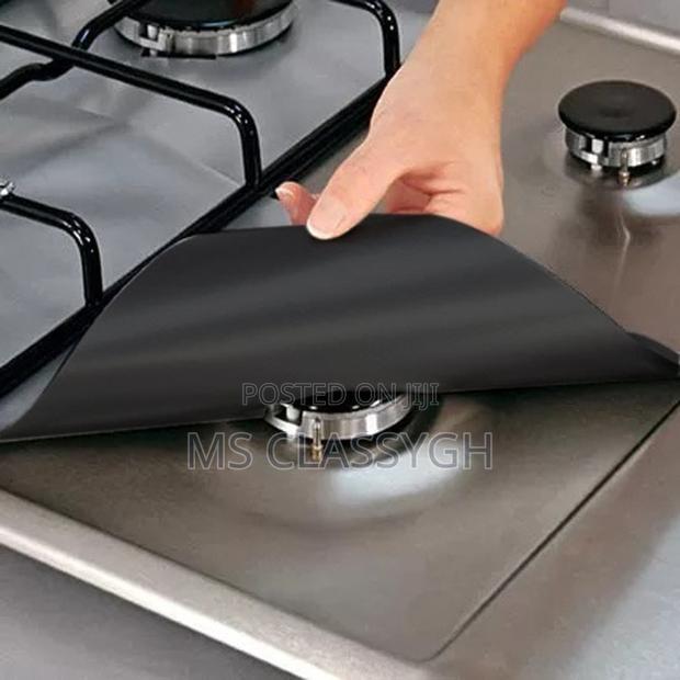 Stove Gas Protector Cover Liner Stovetop Burner Protector Ma · Photo 4