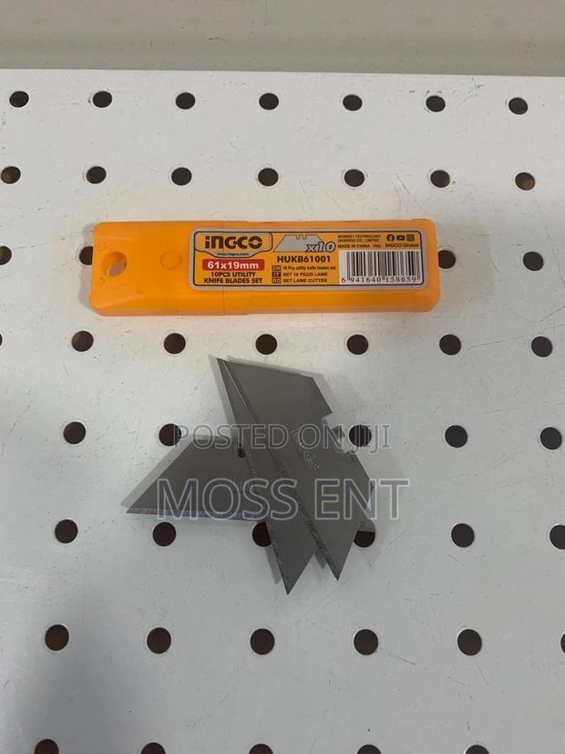 10 PCS Utility Knife Blades Set - Hukb61001 · Photo 4
