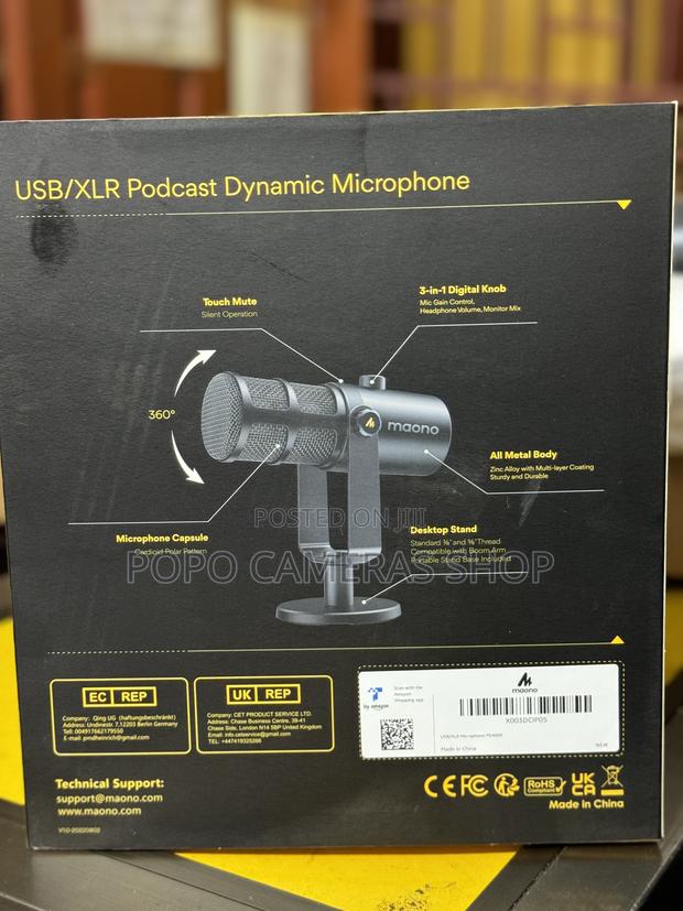 Maono PD400X Professional Podcast Microphone · Photo 4