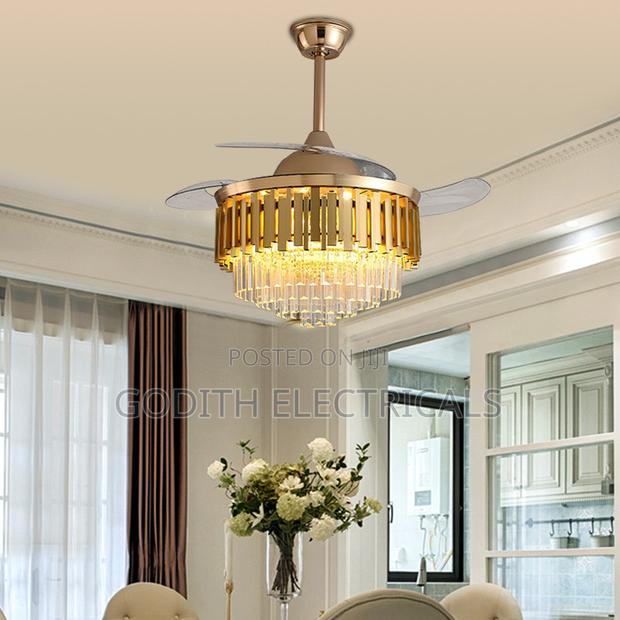 Chanderlier Fan With Light