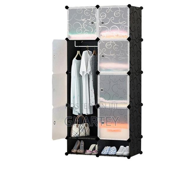 Foldable Portable 8 Cubes With Shoe Rack · Photo 1