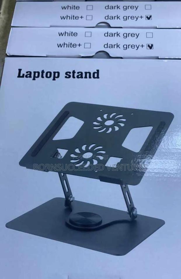 Adjustable Laptop Stand With Fan · Photo 2