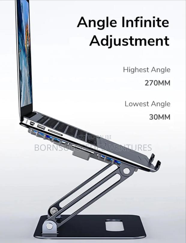 Adjustable Laptop Stand Holder With Cooling Fan · Photo 4