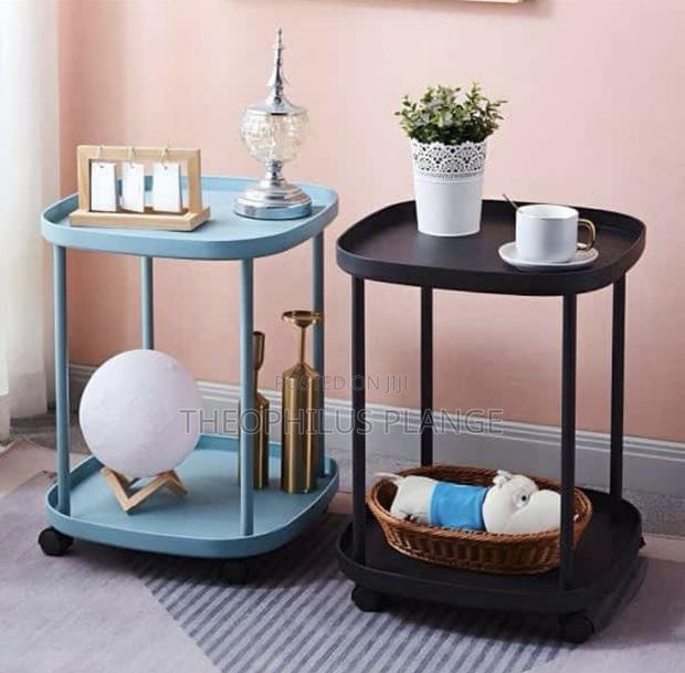 Double Layer Movable Side Table · Photo 1