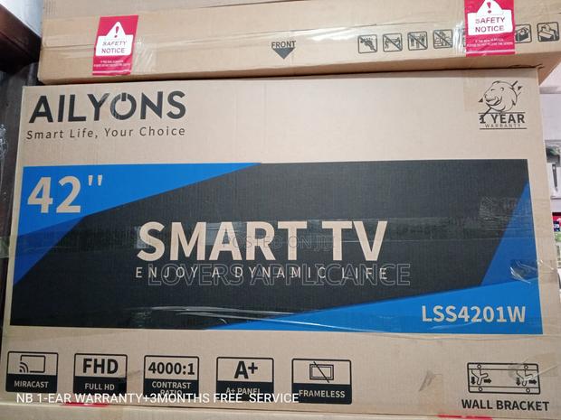 Very Nice Looking Ailyons "42" Smart TVS Wi-Fi HDMI Dynamic photo 2