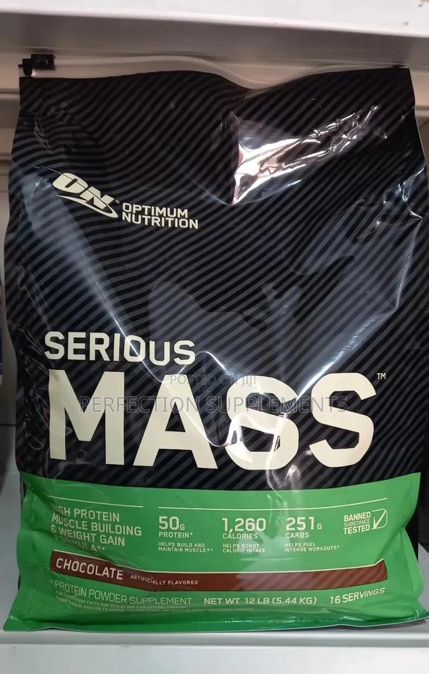 Supplement: Serious Mass Weight Gainer 12 LBS · Photo 2