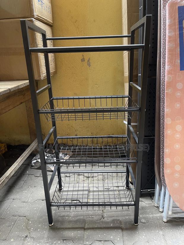 Microwave Adjustable Storage Rack Shelf · Photo 4