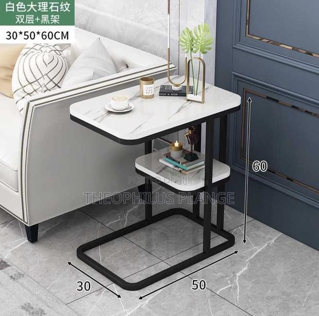 Double Layer Mable Side of Table / Coffee Table · Photo 1