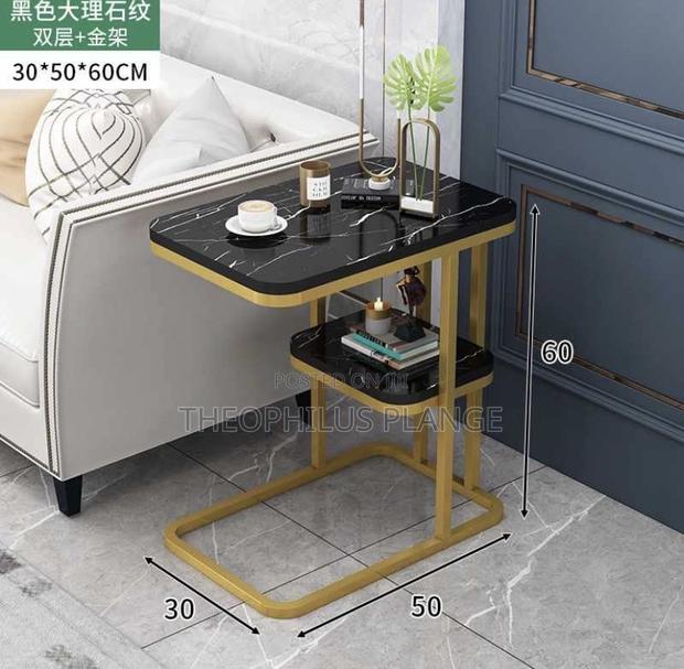 Double Layer Mable Side of Table / Coffee Table · Photo 2