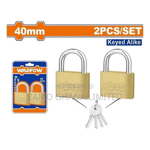 2pcs Key-Alike Brass Padlock Set - Wpdt442 · Photo 2