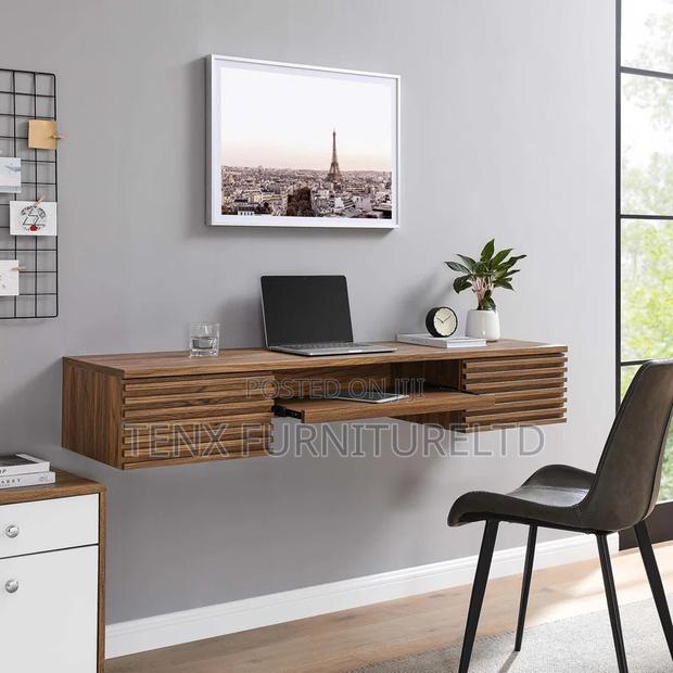 Wall Mount Office Desk (Mid-Century Aesthetics ) · Photo 1