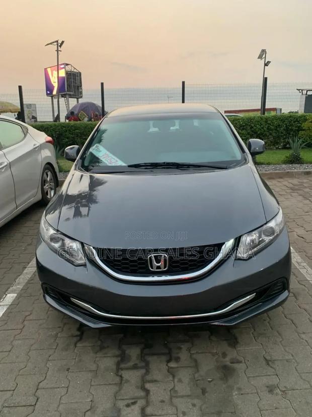 Honda Civic EX 4dr Sedan (1.8L 4cyl CVT) 2014 Gray