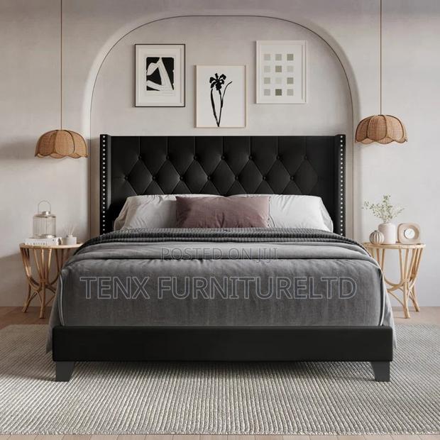 King Size /Queen Size Bed (Wingback Headboard) · Photo 1