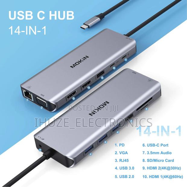 Mokin 14-in-1 Usb-C Docking Station (100% QUALITY) · Photo 4