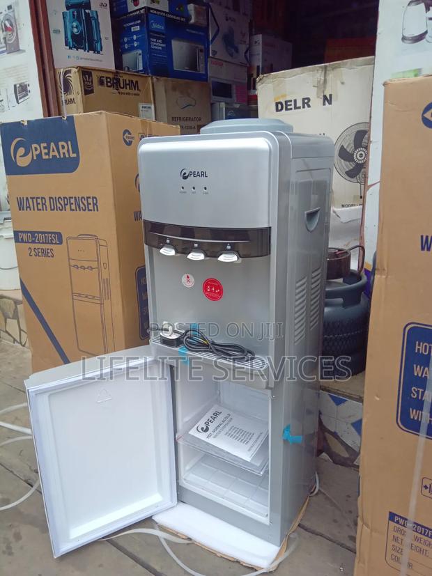 Hot Cold Water Dispenser + Fridge
