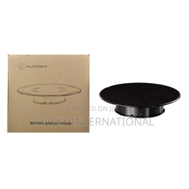 Autoart Rotary Display Turntable Stand Medium 10" Black Top · Photo 3