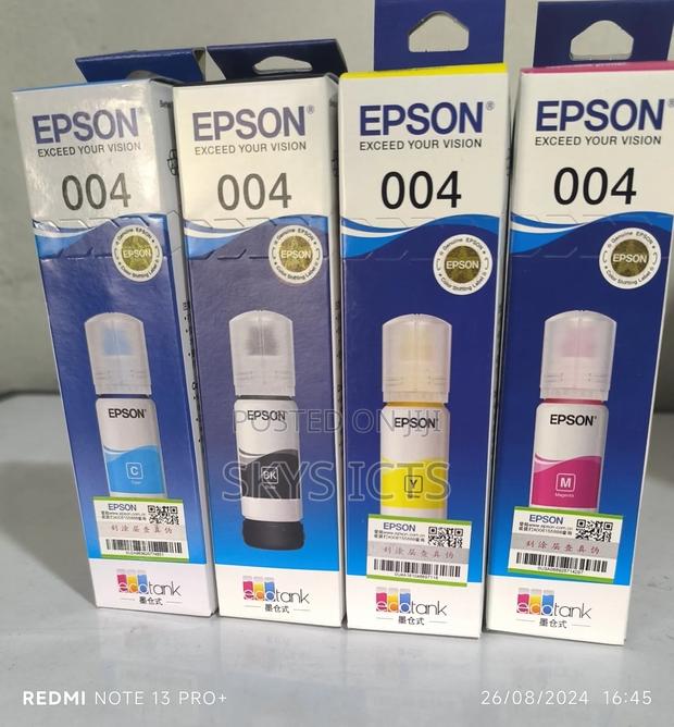 Genuine Epson Ink - 004 photo 2