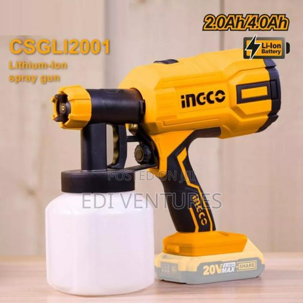 Cordless Ingco Spray Gun (Battery Sold Seperately Csgli2003 · Photo 4