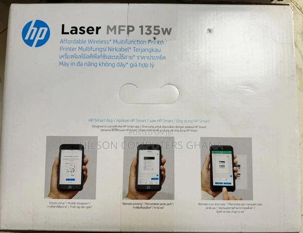 Hp Laser Mfp 135w Printer – White photo 4