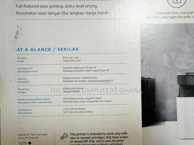 Hp Laser Mfp 135w Printer – White photo 3