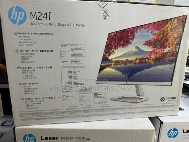 Hp – M24f 23.8′′ Ips Led FHD Freesync Monitor – Silver photo 2