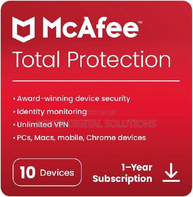 McAfee Total Protection 2024 | 10 PC | 1 Year Subscription · Photo 2