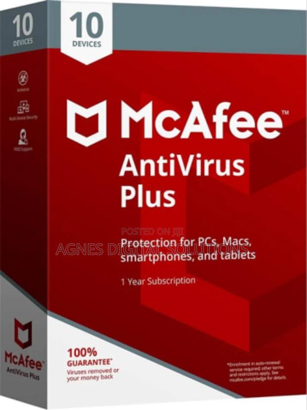 McAfee Antivirus for 10 Devices 1 Year Key · Photo 2