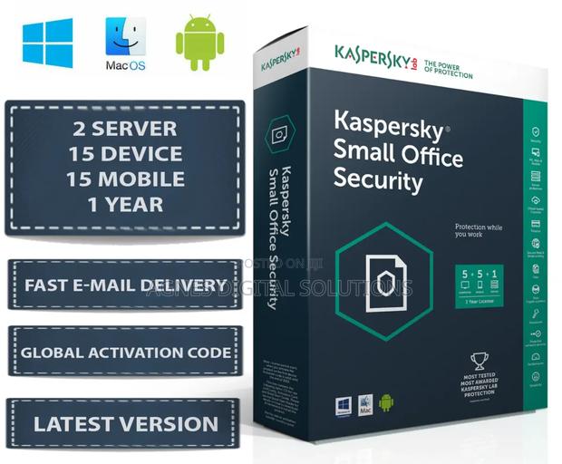 Kaspersky Small Office 2 Server 15 Device + 15 Mob + 1yr Key · Photo 2