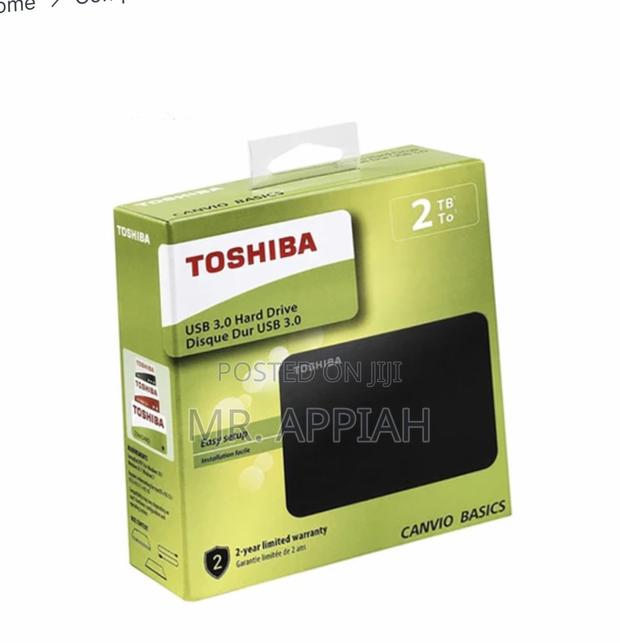 Classic Design Toshiba External Drive 2TB(Black) · Photo 2