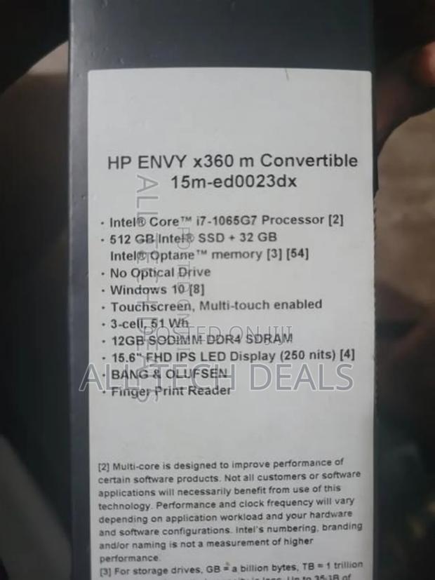 New Laptop HP Envy 15 16GB Intel Core I7 SSD 512GB · Photo 4