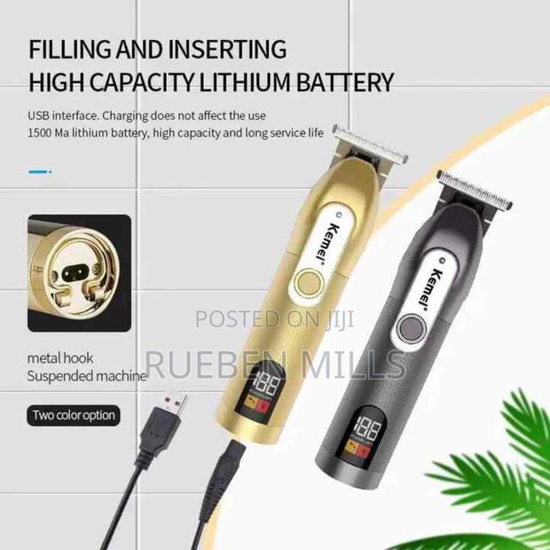 Kemei KM 1760 Beard Trimmer Hair Clipper Barbering Machine · Photo 4