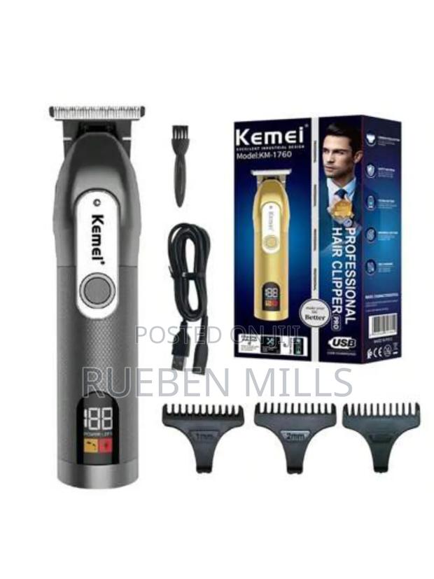 USB Rechargeable Kemei KM-1760 Sakora Machine Beard Trimmer · Photo 4