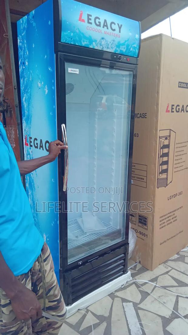 Elegant Glass Display Fridge (Legacy 363)