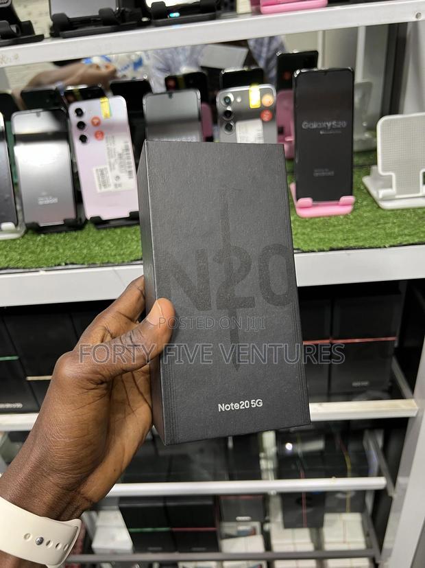 New Samsung Galaxy Note 20 5G 256 GB Black photo 2