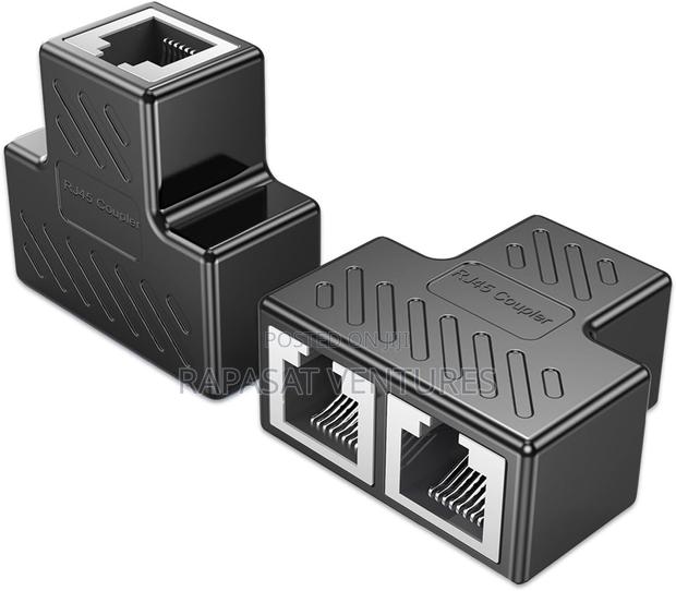 RJ45 TO RJ45 SPLITTER (1 to 2 Dual Female Port) · Photo 2