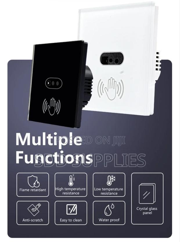 Infrared Hand Sensor Touch Less Switch Black and White · Photo 3