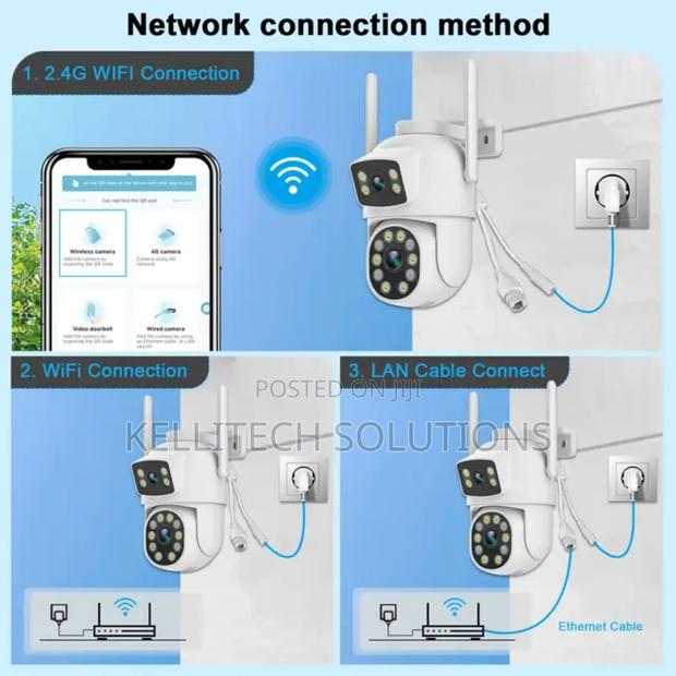 Double Lens 2in1 Ai Smart Camera With Free Mobile Phone App · Photo 4