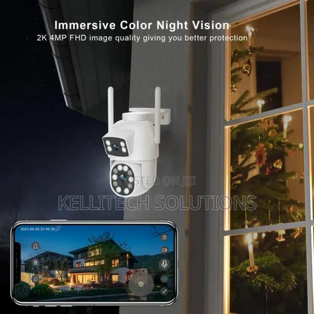 Double Lens Wifi CCTV Camera With Android and Ios App · Photo 4