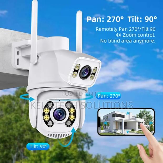 Dual Lens CCTV Camera With Ethernet Port · Photo 4