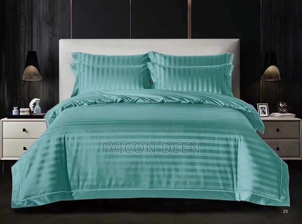 Authentic 2 Plain Cotton Bedsheets,4pillow Cases for Hotels · Photo 1