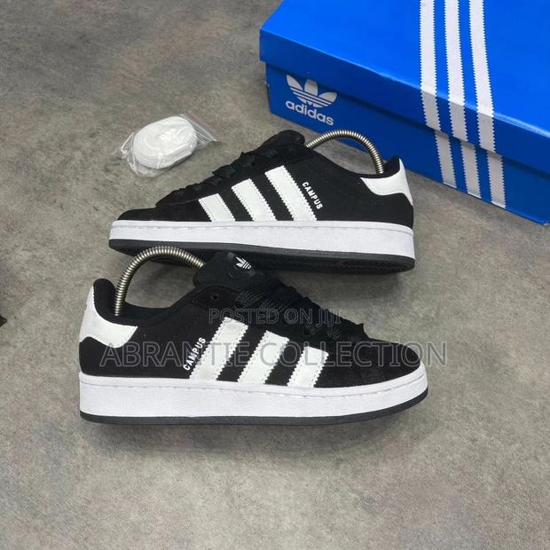 Adidas Campus Black/White · Photo 4