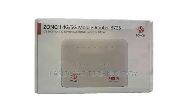 Zonch (B725) 4g/5g Universal Mobile Router / Battery 5000mah · Photo 4