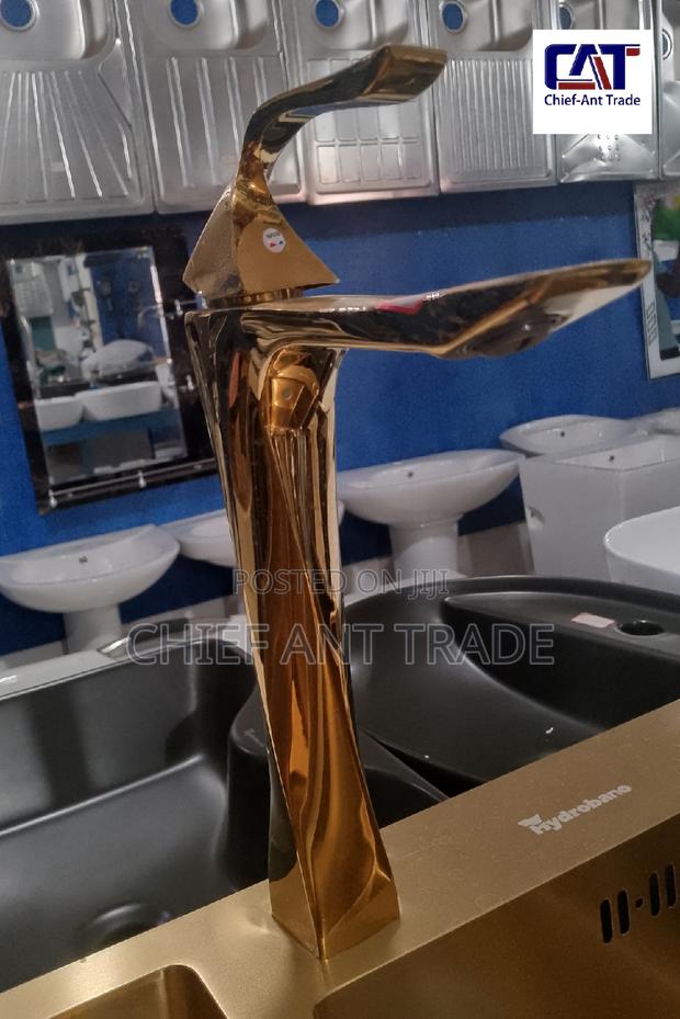 Tall Golden Faucet · Photo 2