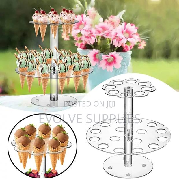 Double Layered Cone Stand photo 3