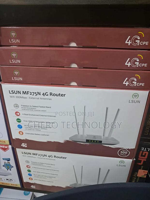 Chargeable Universal 4G Router