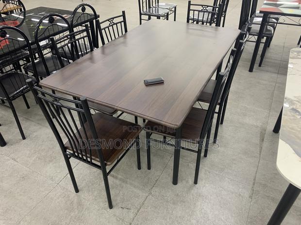 Wood Dining Table With 6 Chairs · Photo 3