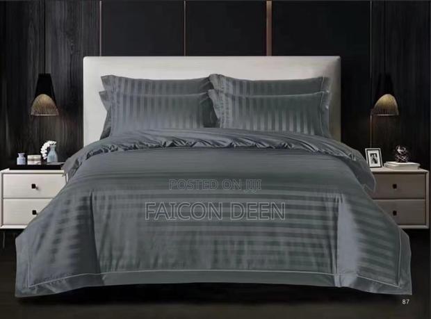 2 Plain Cotton Bedsheets,4 Pillow Cases for Hotels(100%Cotto · Photo 2