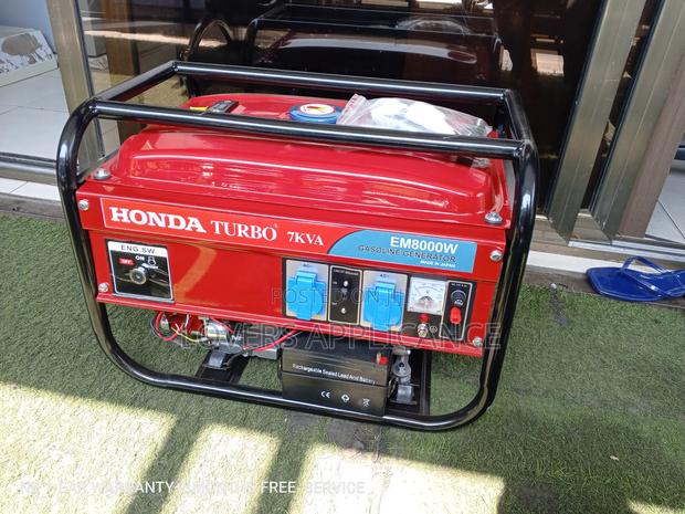 EM8000W Honda Generator Silent Petrol 7.0kw 8000W Generator