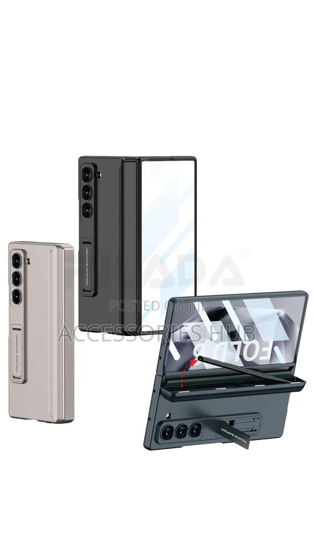 Z Fold 6 Case With Protector And A Stand With Pen Holder · Photo 4