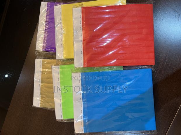 Tyvek Wristband Tickets.